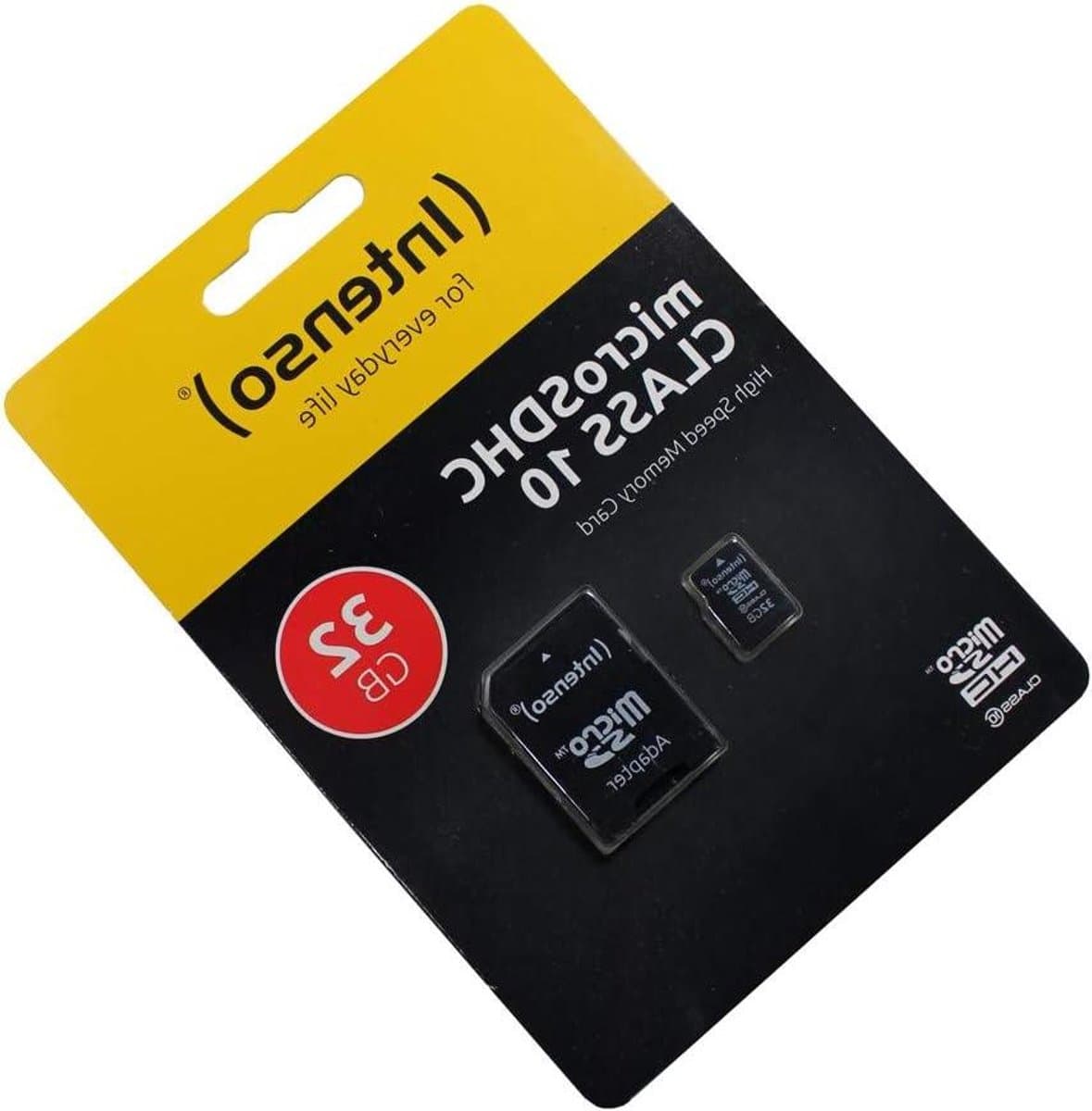 Geheugenkaart 32GB - MicroSDHC kaart - Bestanden Opslaan - Hoge Snelheid - 32 GB - Black