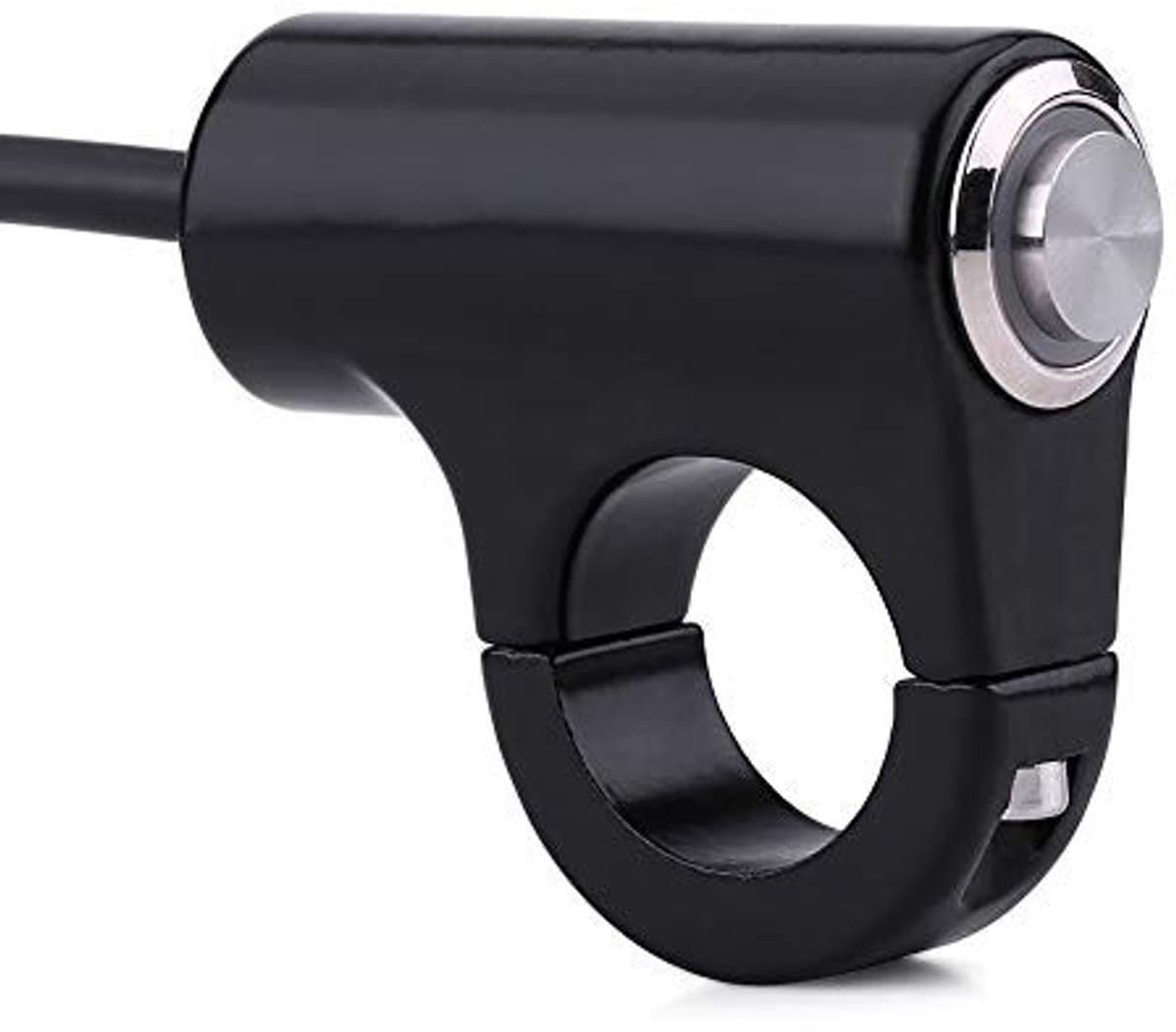 Allecto - Universele Motorfiets Handlebar Switch 22mm - Alu, Waterdicht, Multifunctioneel