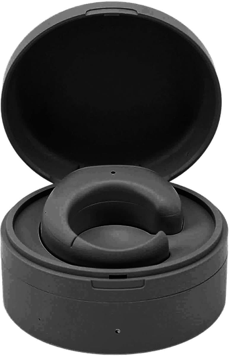 Afstandsbediening Ring Finger Scroller - Telefoon Afstandsbediening Draagbaar - App Page Turner - 10M Bediening Scrolling - Ring Clicker voor Telefoon Tablet Camera - Zwart .