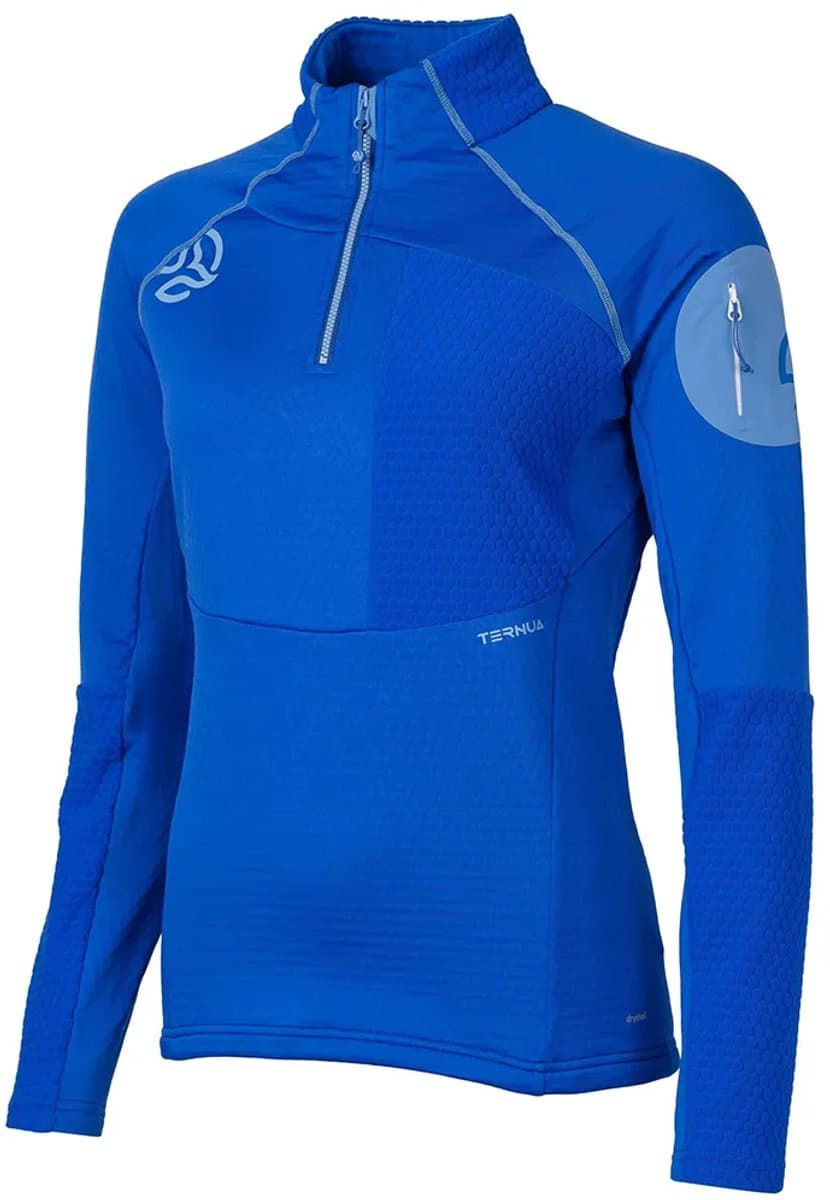 Ternua Ragger Lange Mouwen Basislaag Blauw XL Vrouw