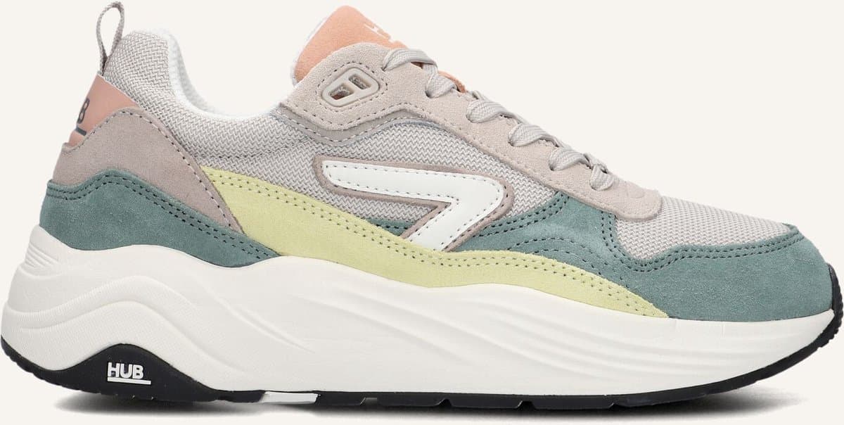 HUB Glide-z Sneakers - Dames - Beige - Maat 43