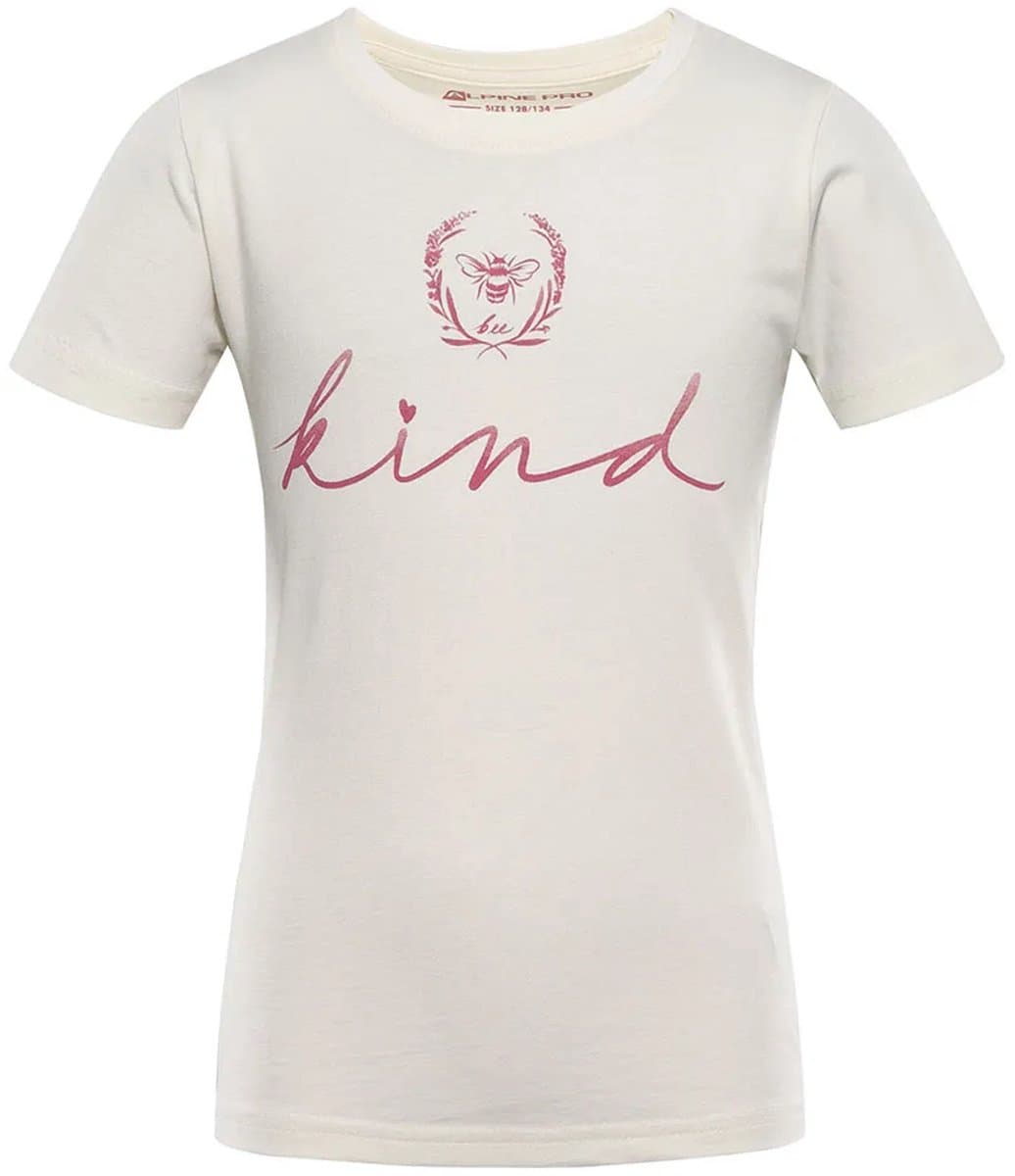 Alpine Pro Ecomo 2 T-shirt Met Korte Mouwen Wit 128-134 cm Jongen