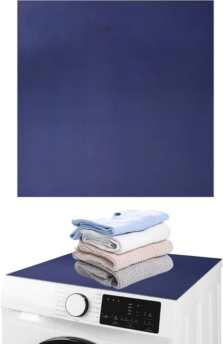 Washing Machine Pad - 60 x 60 cm - Universele Wasmachine Deksel - Antislip Mat voor Wasmachine - Droger - Koelkast - Keuken