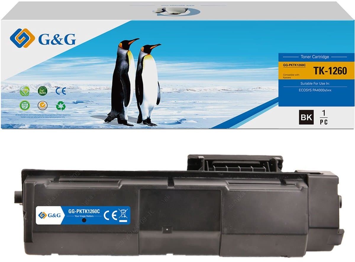 G&G 21646 tonercartridge 1 stuk(s) Compatibel Zwart