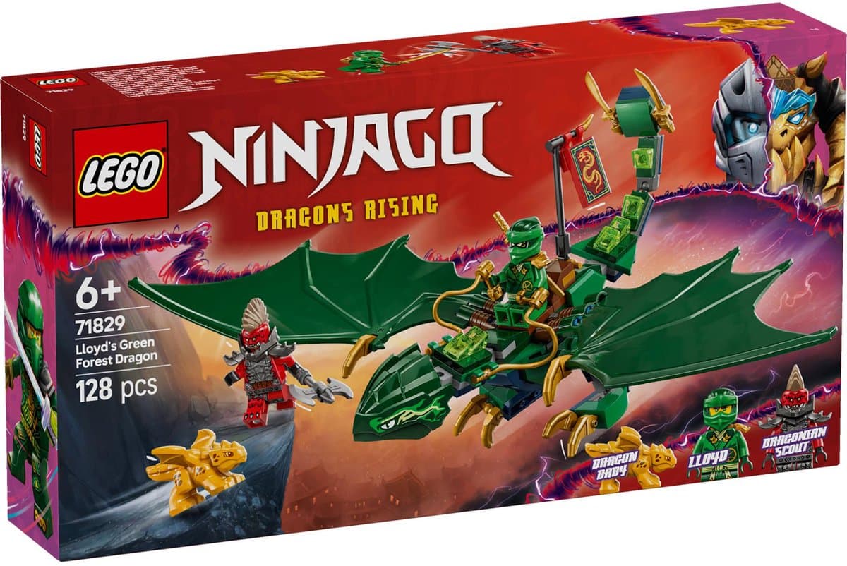 LEGO Ninjago 71829 Lloyds groene bosdraak