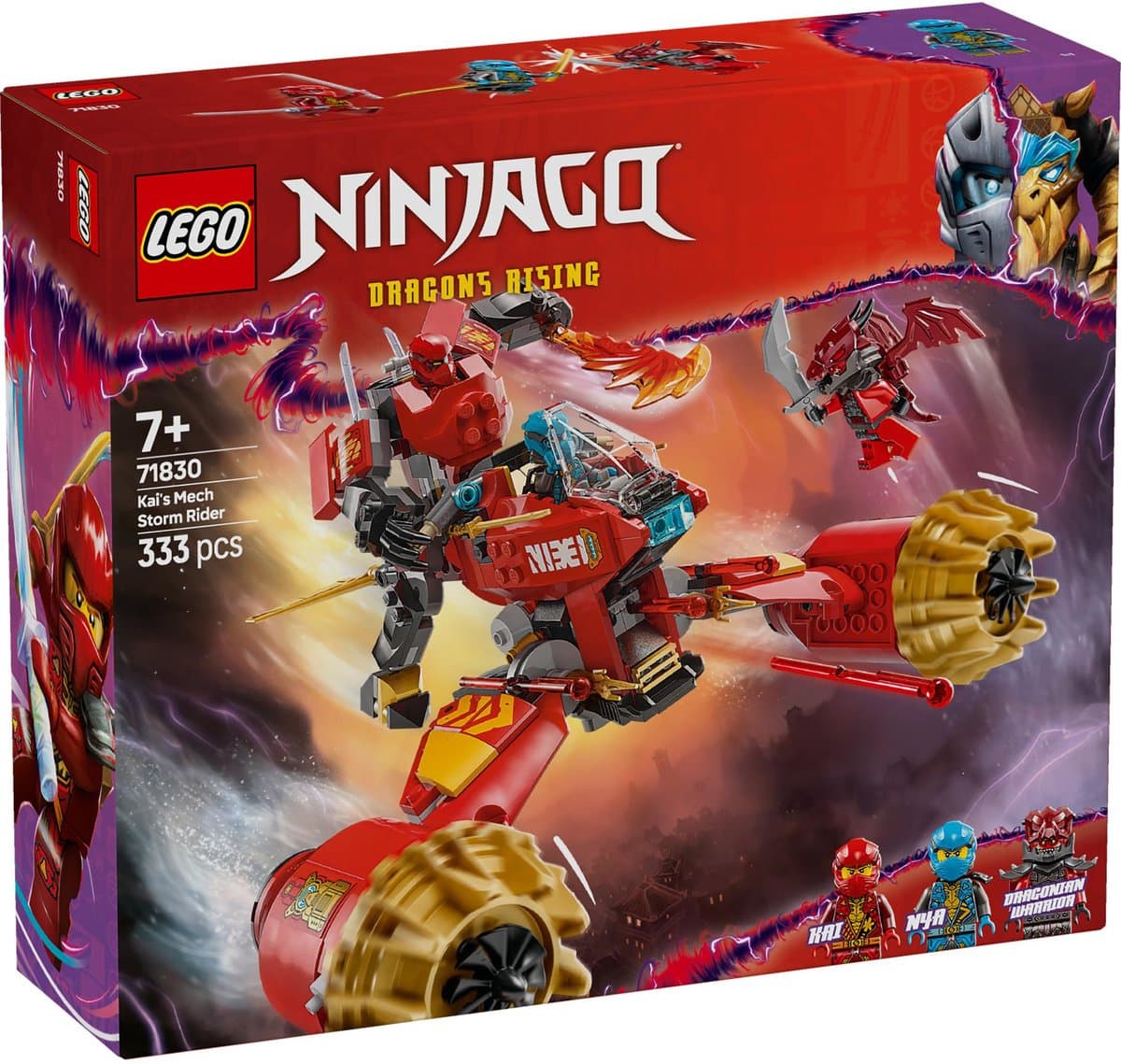 LEGO Ninjago 71830 Kai's mechastormvoertuig