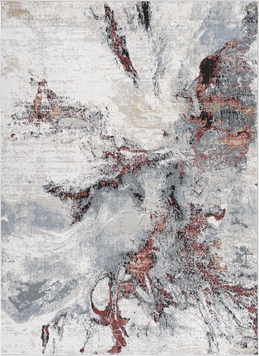 SURYA - EMMA Modern Abstract Grijs Tapijt