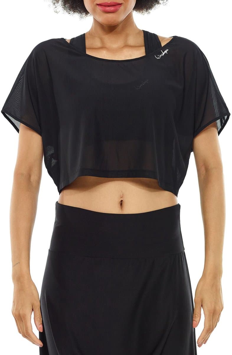 Winshape Functional Mesh-Dance Top DT106