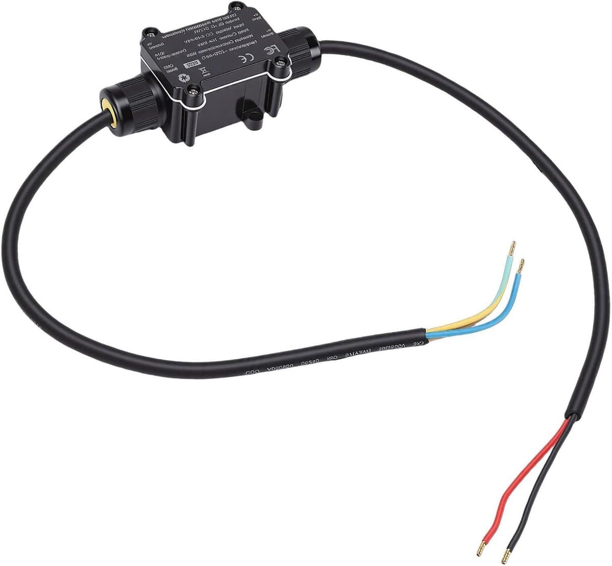 LED Controller - Digitale Strip Besturing - Sfeerverlichting Creëren - IP65 Waterdicht - Max 800 IC's - Zwart