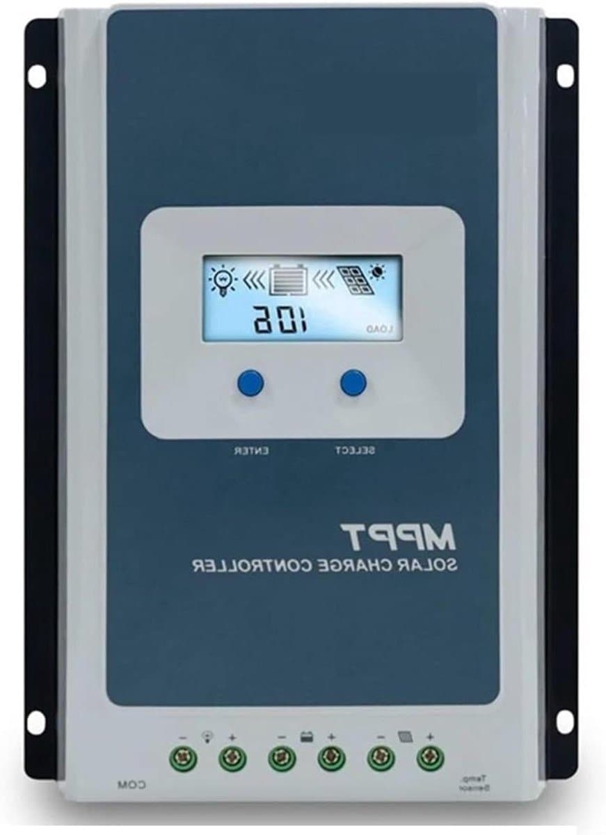 MPPT Solar Laadregelaar - Zonne Energie Controller - Energie Beheer - Hoog Rendement - 10A-40A - Zilver