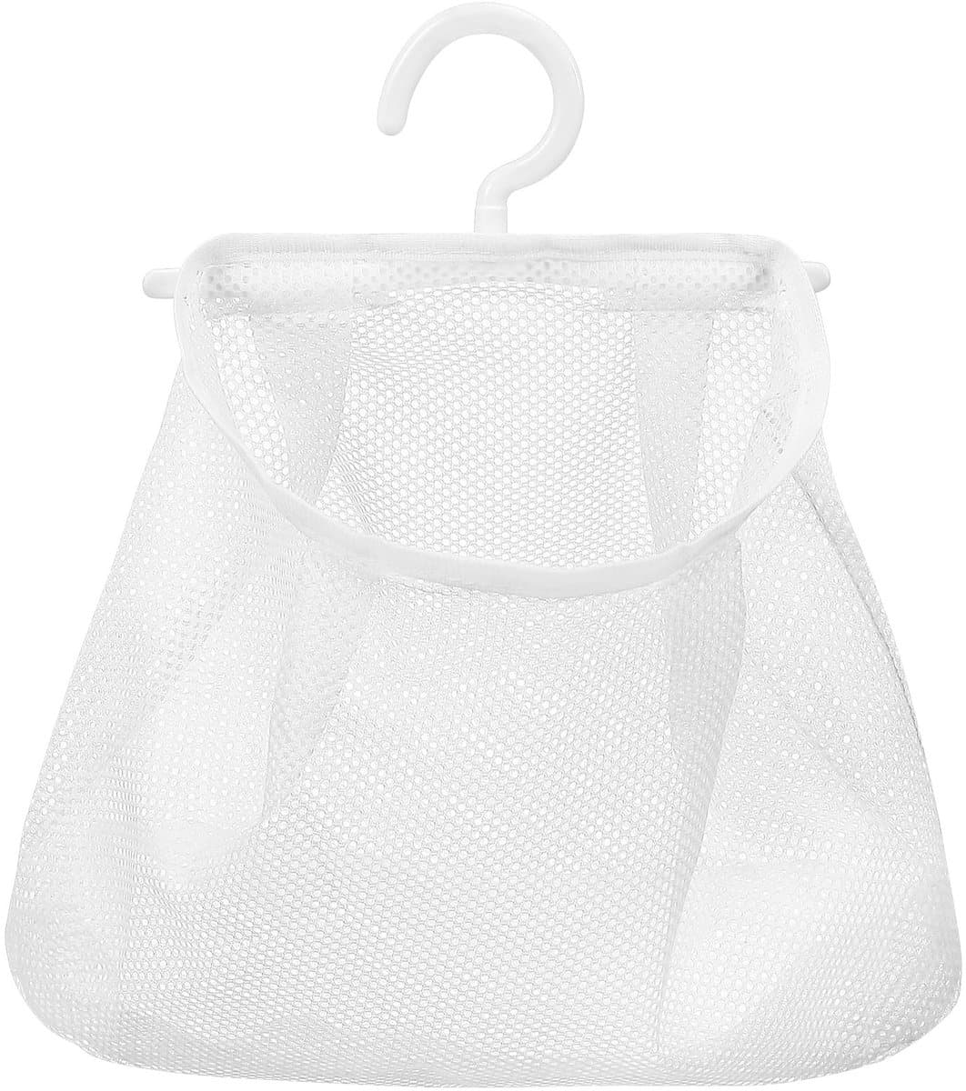 Dailygoody - Opbergzak voor Vuile Kleding - Ademend Mesh - Hangend Ontwerp - 24.5x24.5 cm - Praktische Waszak - Ideaal voor Thuis en Reizen