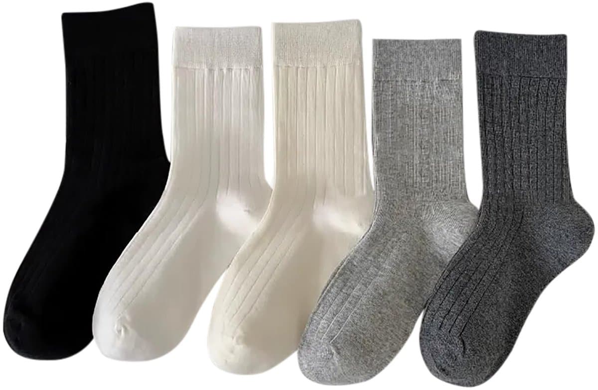 Dailygoods- Enkelsokken Lichtgewicht - Onzichtbaar Onder Sneakers - Geweven Geometrische Texturen - Minimalistische Ribbing - Aerodynamische Snit - Sokken
