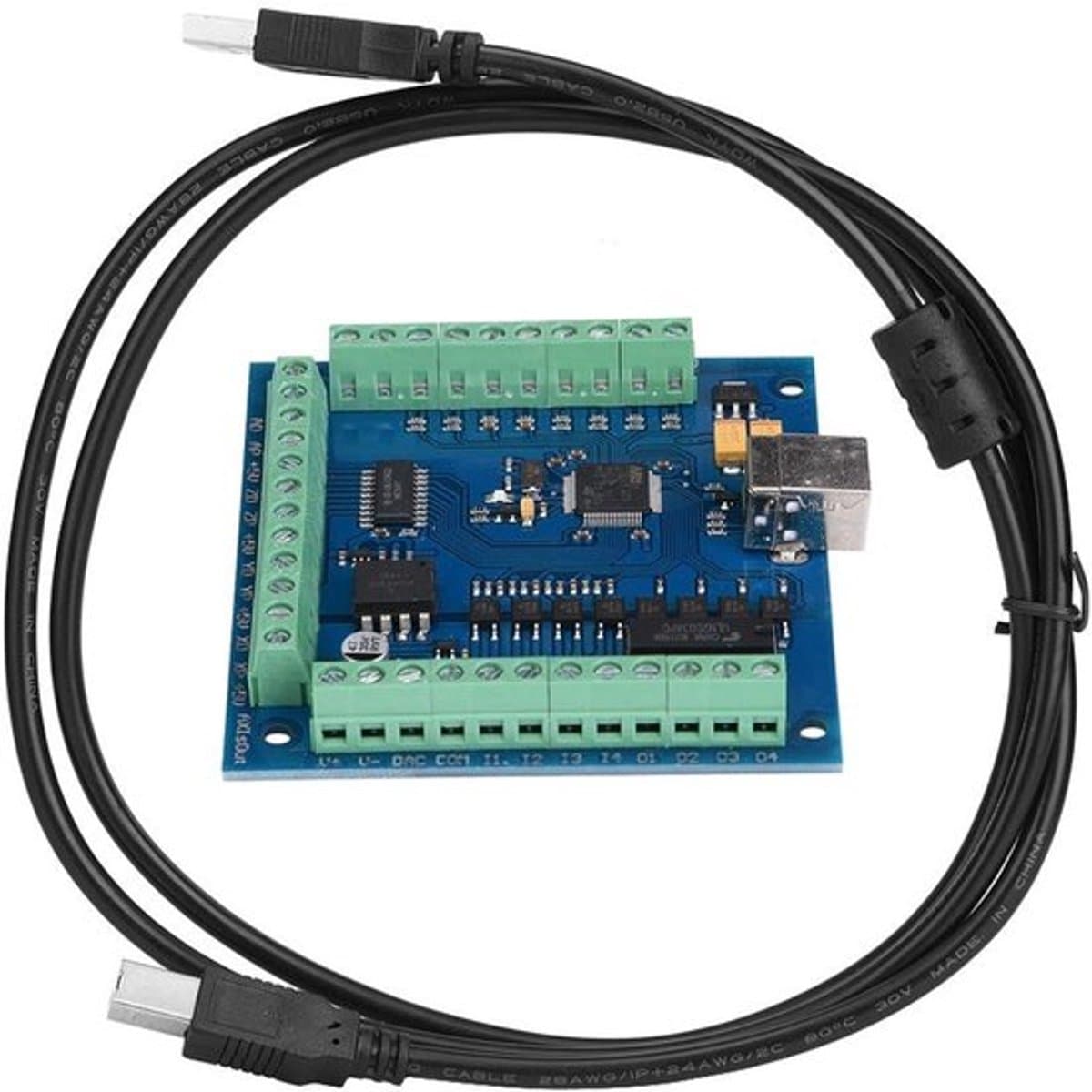 MACH3 Bewegingskaart - USB-bewegingscontroller - Compact en gebruiksvriendelijk - Geschikt voor graveren - 100 kHz - Met status-LED - Voor...