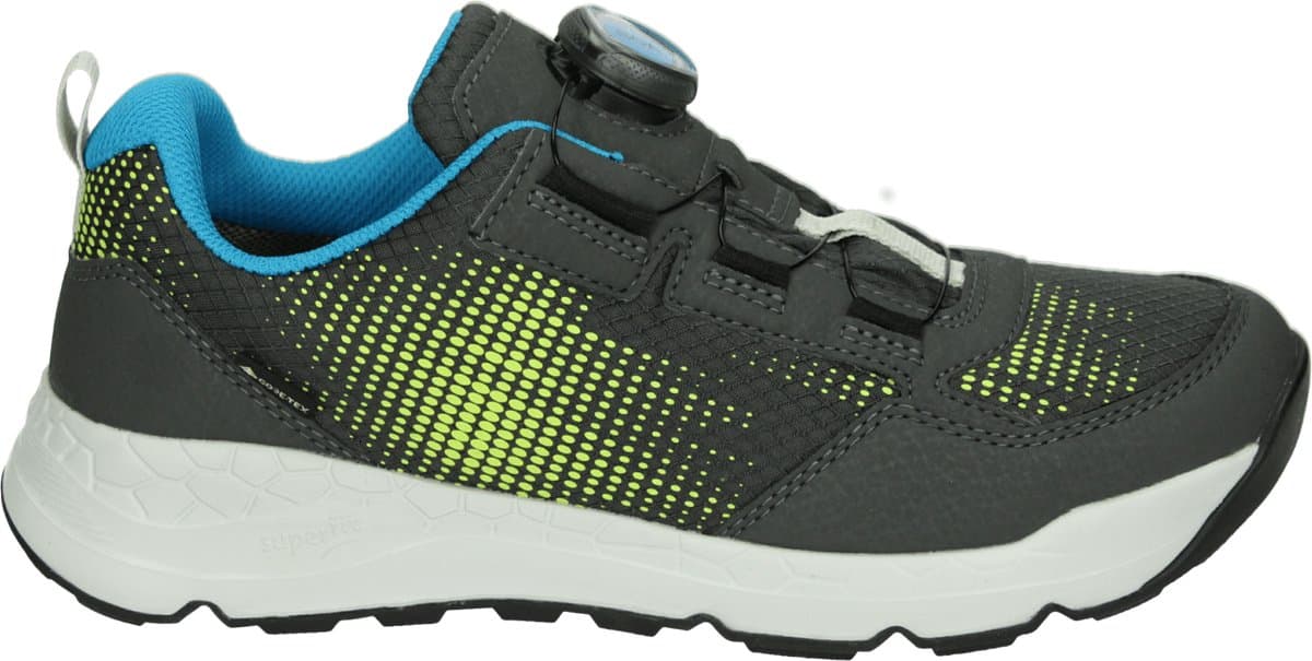 Superfit - 569 - Lage schoenenJongensKindersneakers - Kleur: Grijs - Maat: 36