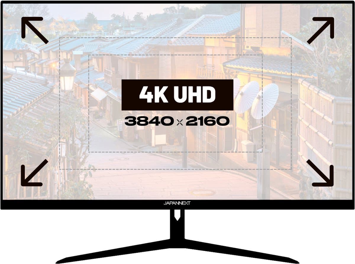 Bureaumonitor 31,5'' inch 4K UHD 60 Hz