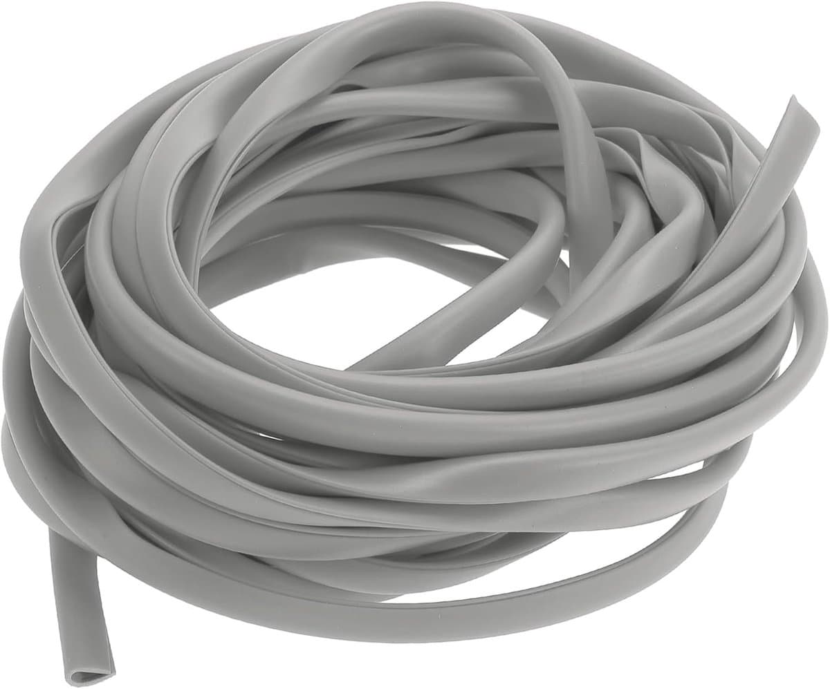 Auto Deurrandbeschermers Externe 19.69Ft U-Vormige Deurkrasbescherming Pvc Grijs 1 Stuk