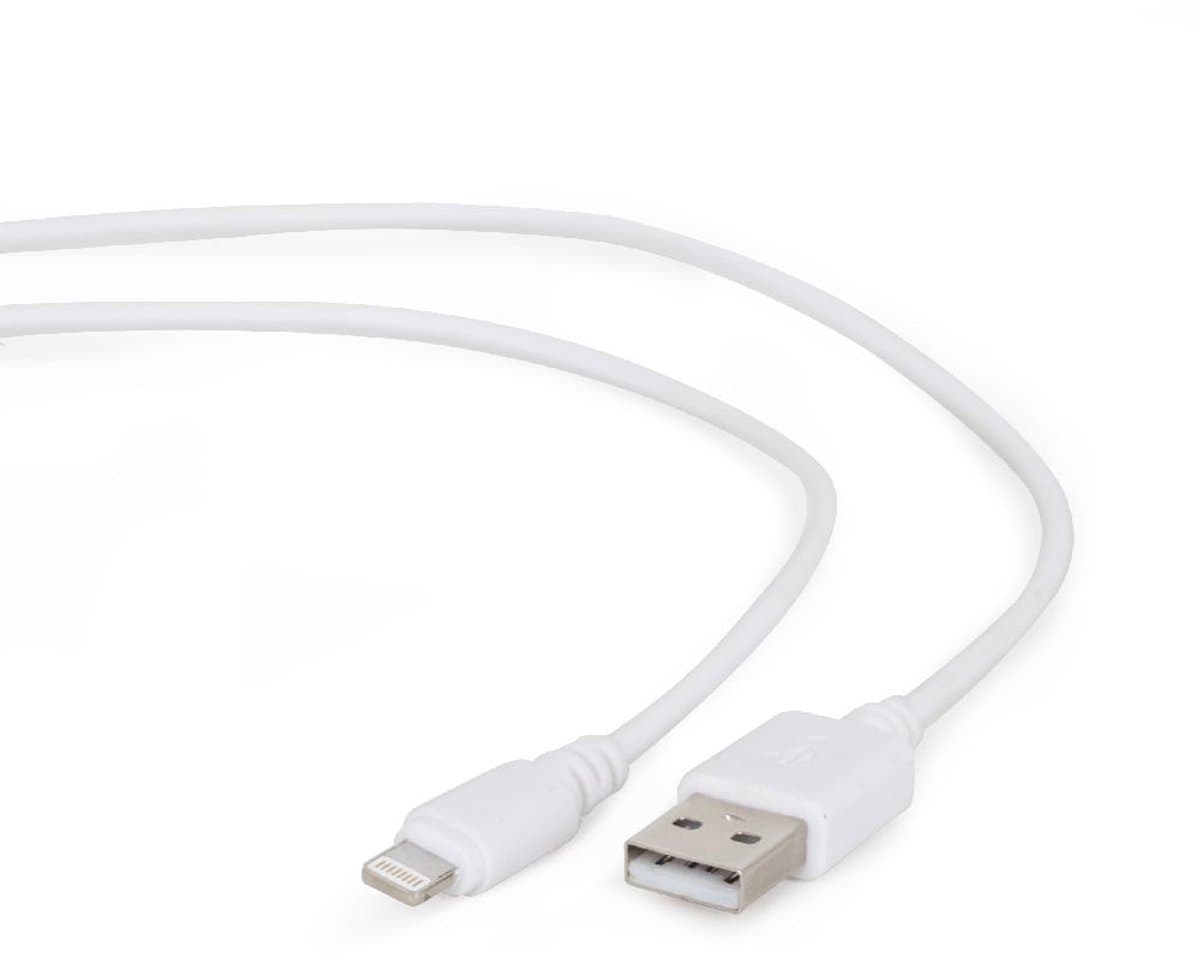 Lightning-kabel, 2 meter wit