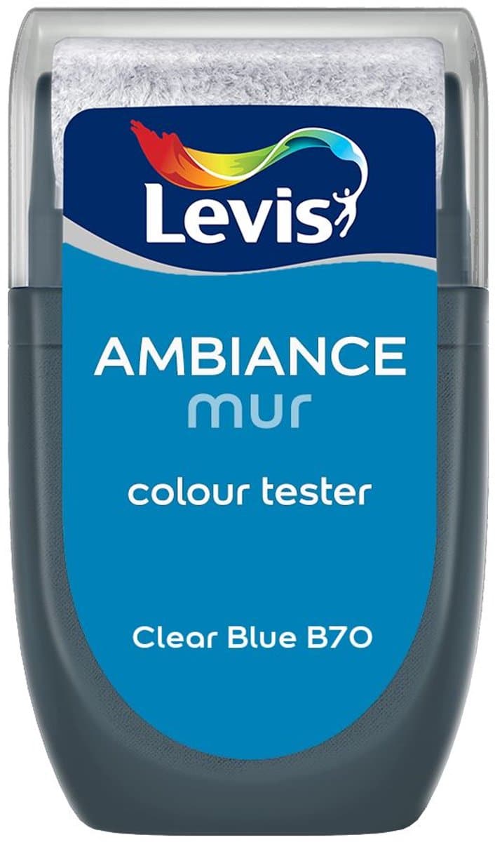 Levis - Muurverf Kleurtester Mat Mix - Clear Blue B70 - 30 ML