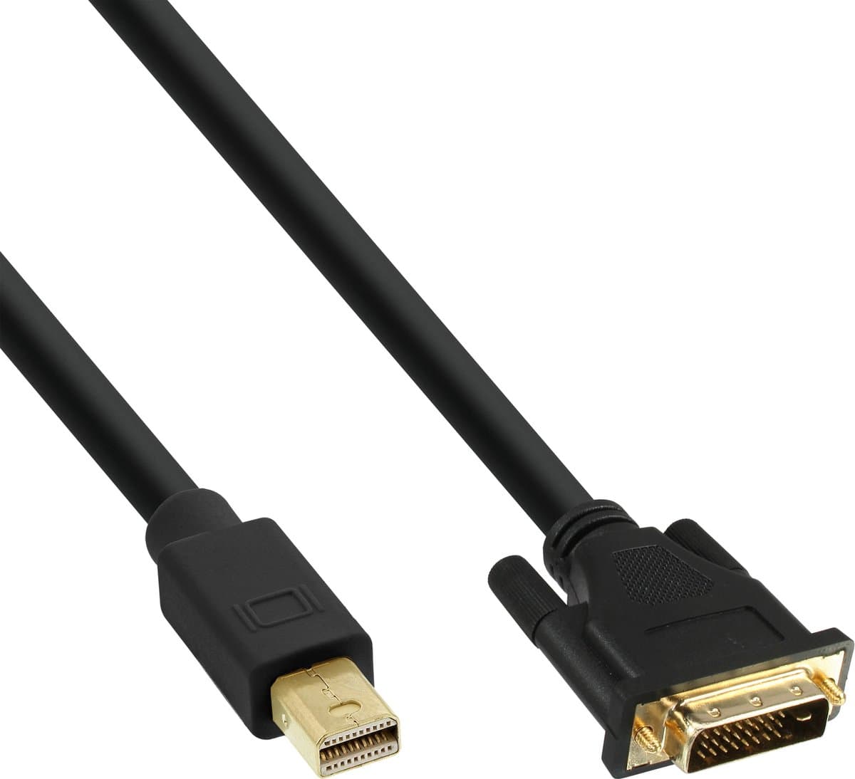 Premium Mini DisplayPort 1.1a naar DVI kabel (1920 x 1200) / zwart - 2 meter