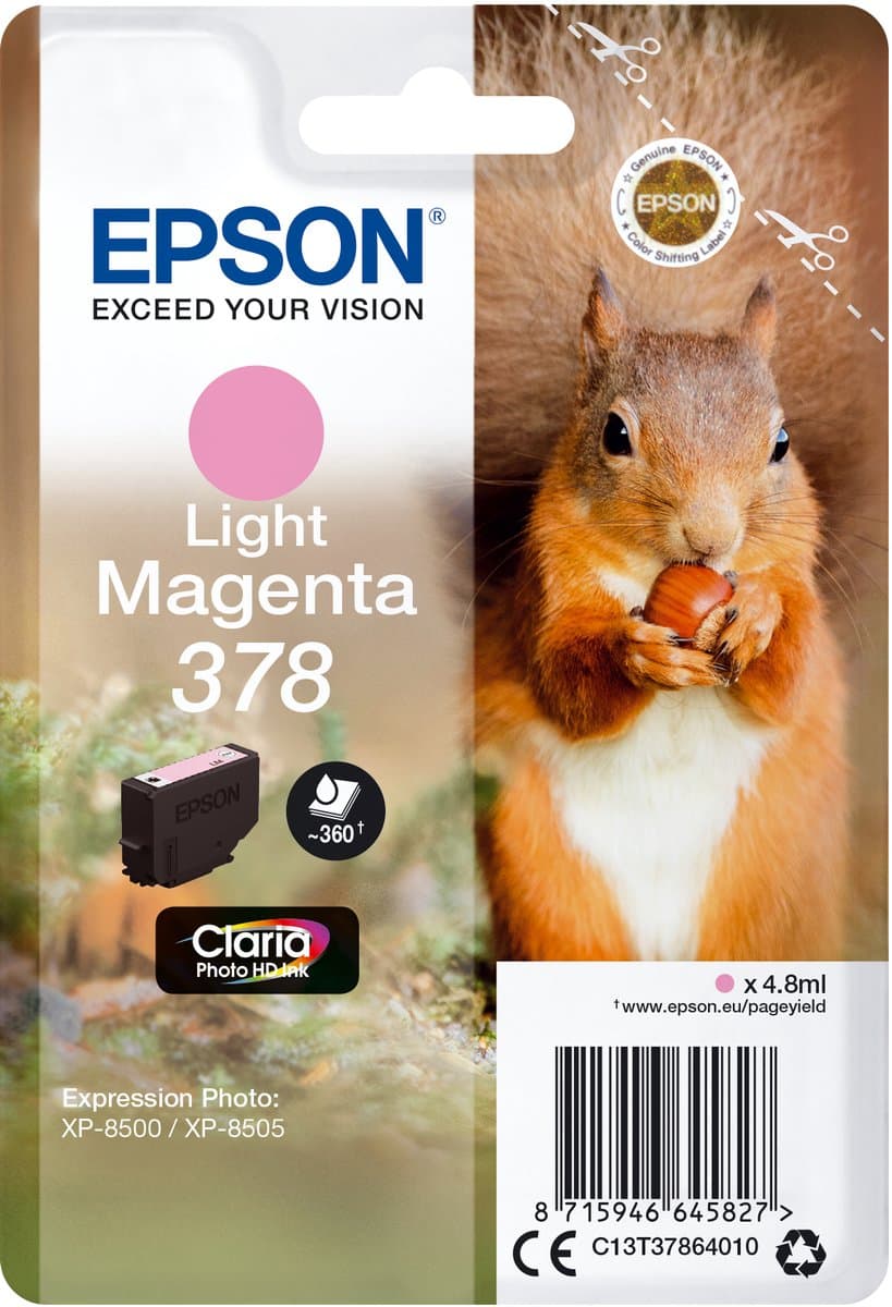 Original Ink Cartridge Epson 378 Magenta