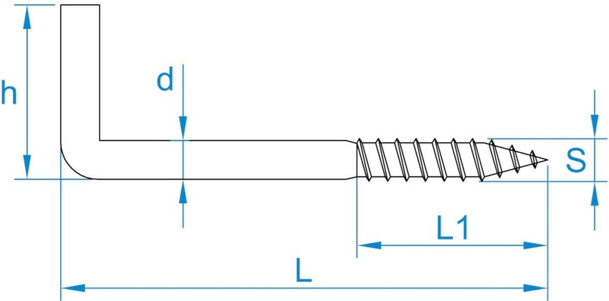 Schroefduim Verkoperd Nr. 7 2.15X20Mm