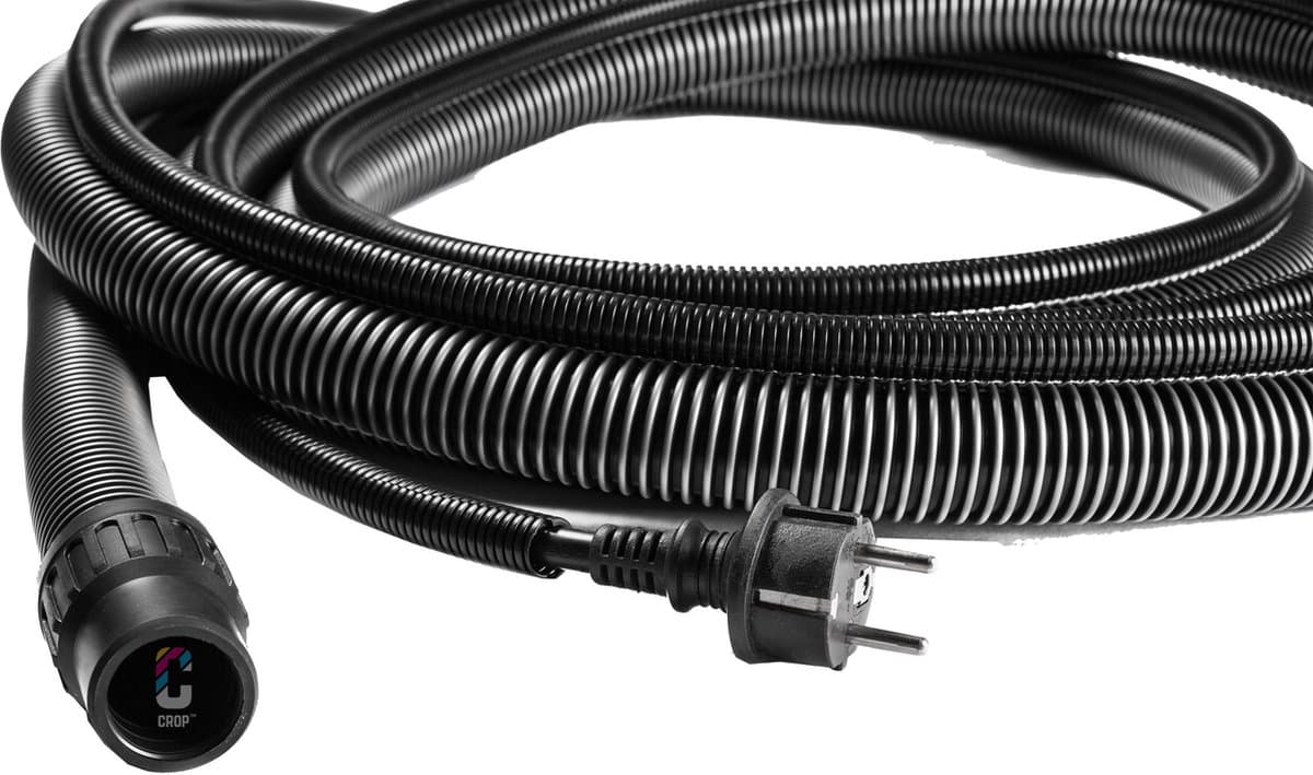 RUPES Antistatische Conische Combi Stofzuigerslang en Electrokabel - 5 meter