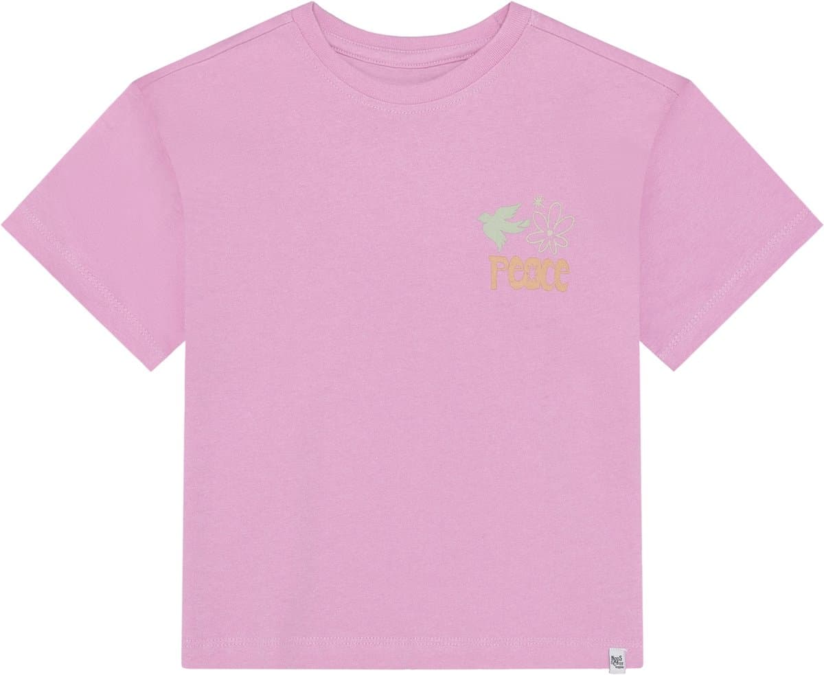 Noppies T-shirt - Backprint - Pastel Lavender - Maat 122