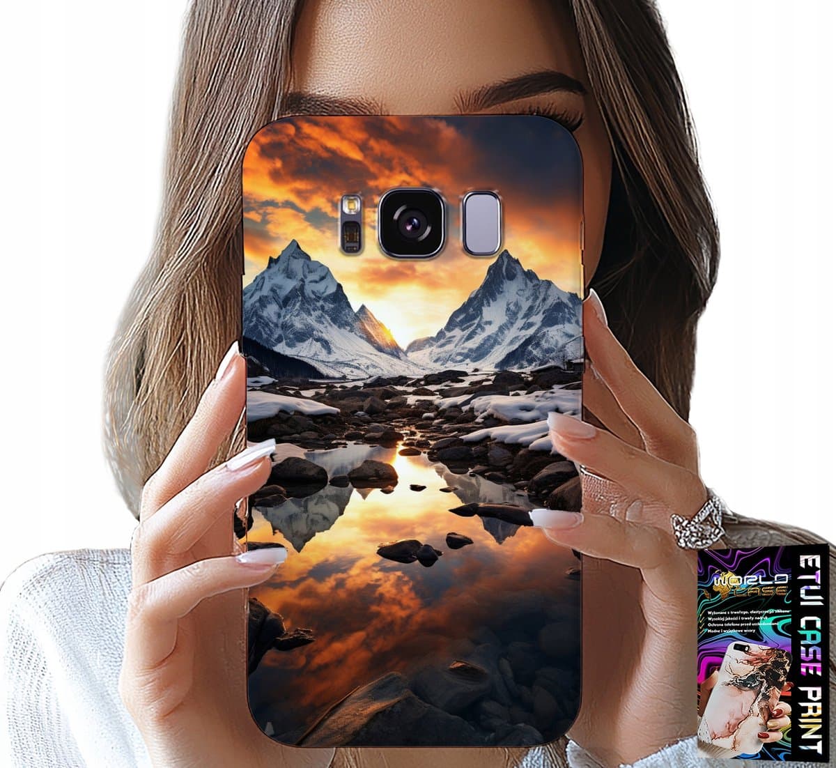 HOESJE VOOR SAMSUNG GALAXY S8 - STREAM, BERGEN, PIEKEN, EVEREST + FILM