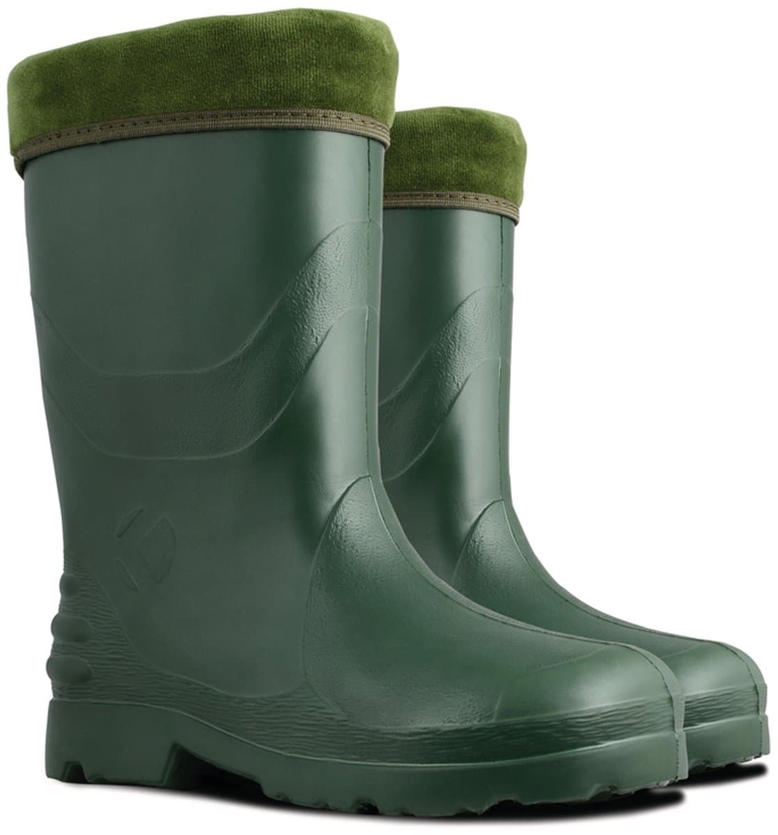 KOLMAX EVA - Dames Regenlaarzen - Ocieplaczem - Groen - Maat 39
