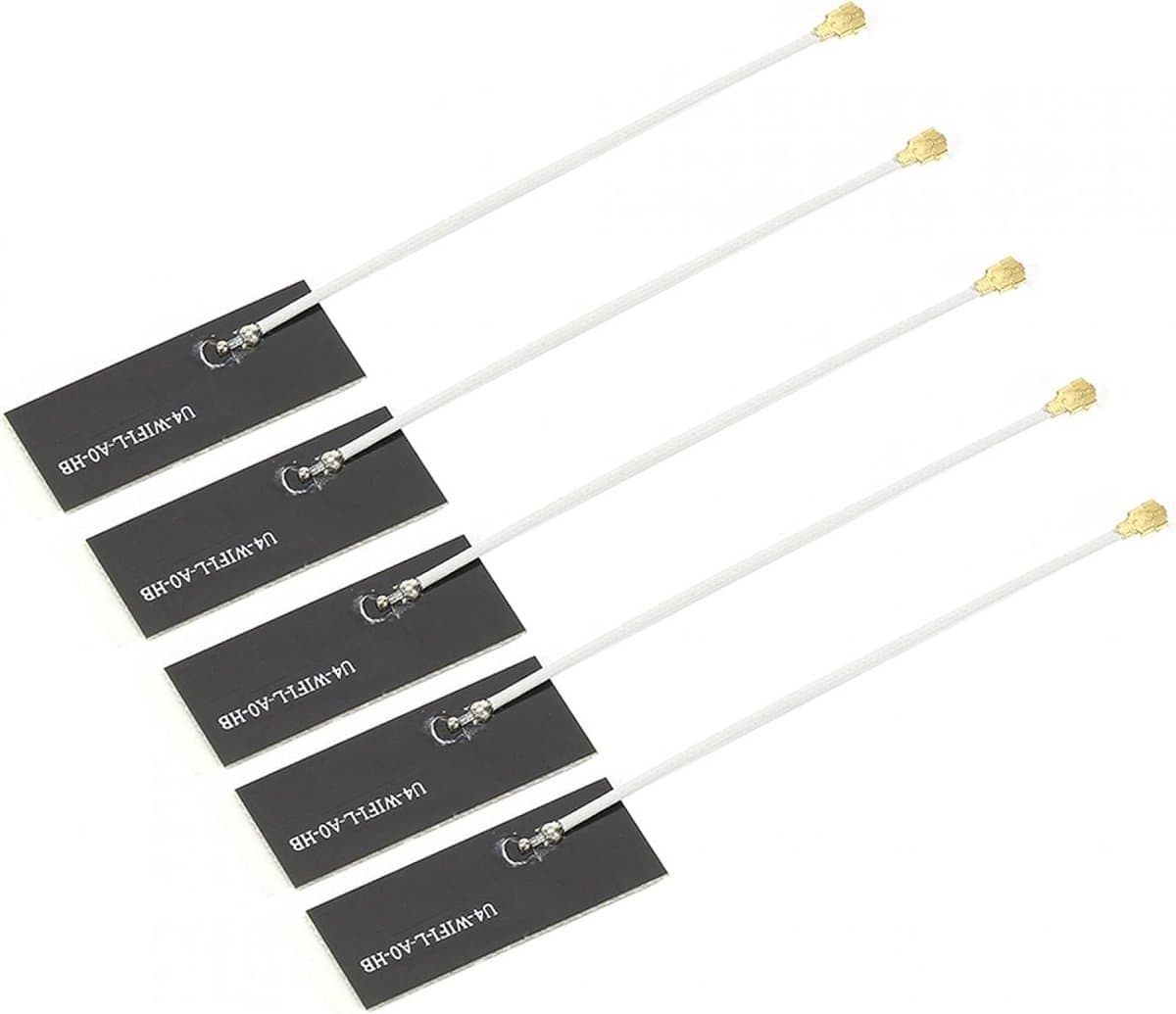 Dual Band WiFi Antenne 2.4G 5G voor Netwerkkaarten 5 Stuks