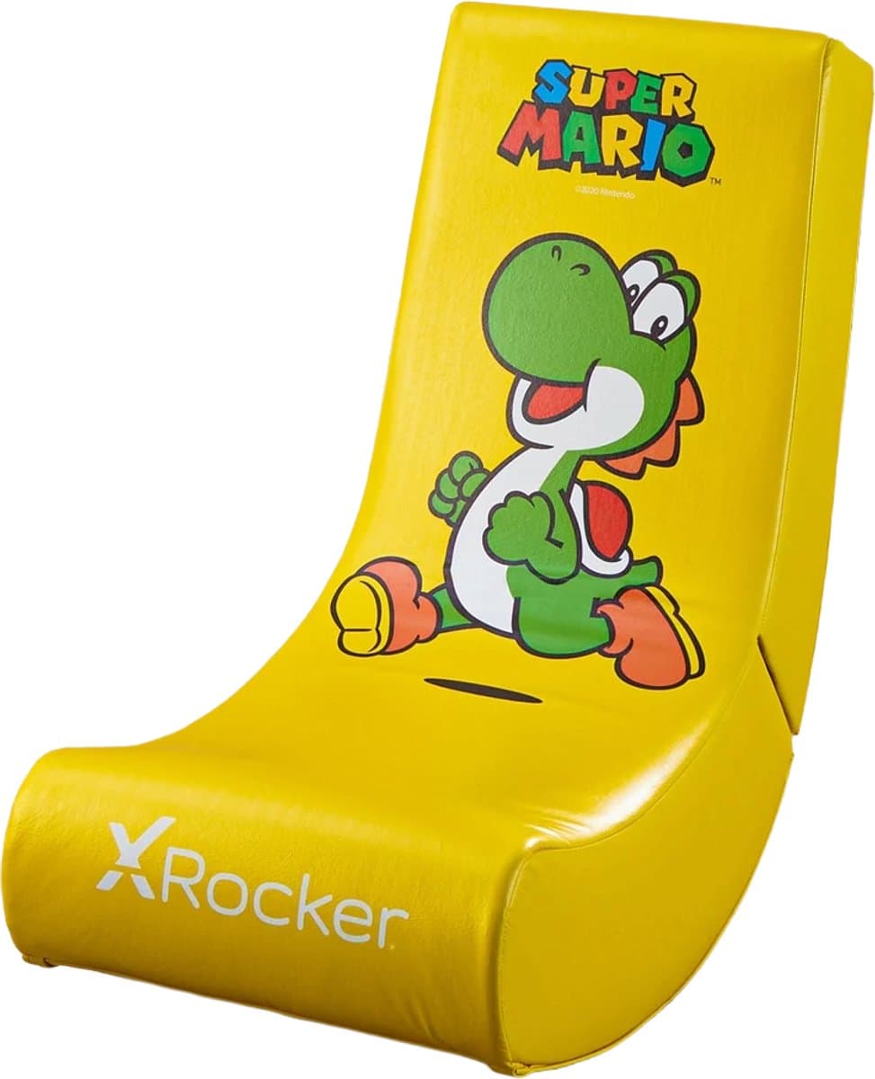 Gamestoel - Yoshi - inklapbaar - Nintendo All Star rocker (X Rocker)