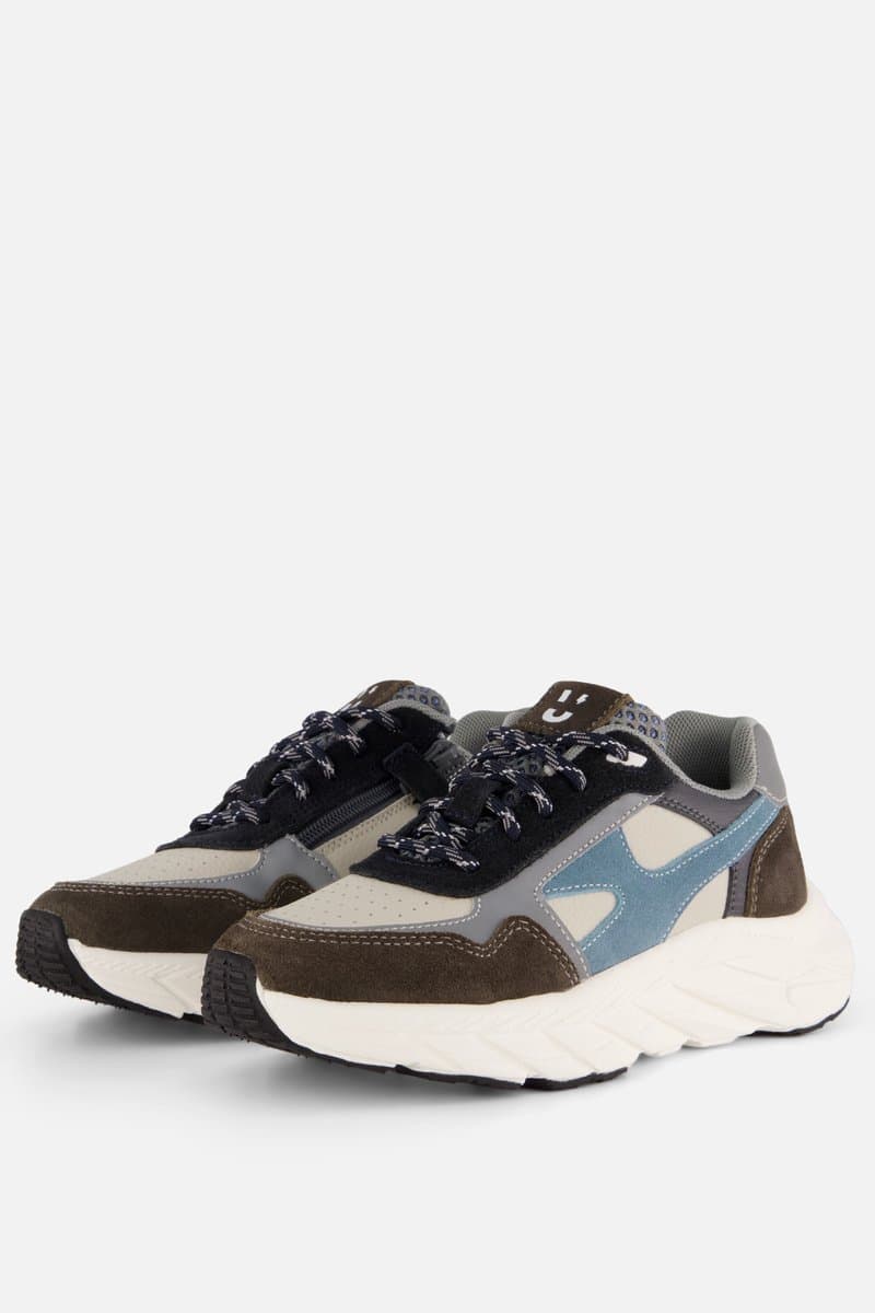 Muyters Sneakers blauw Leer - Maat 35 - Kinderschoenen