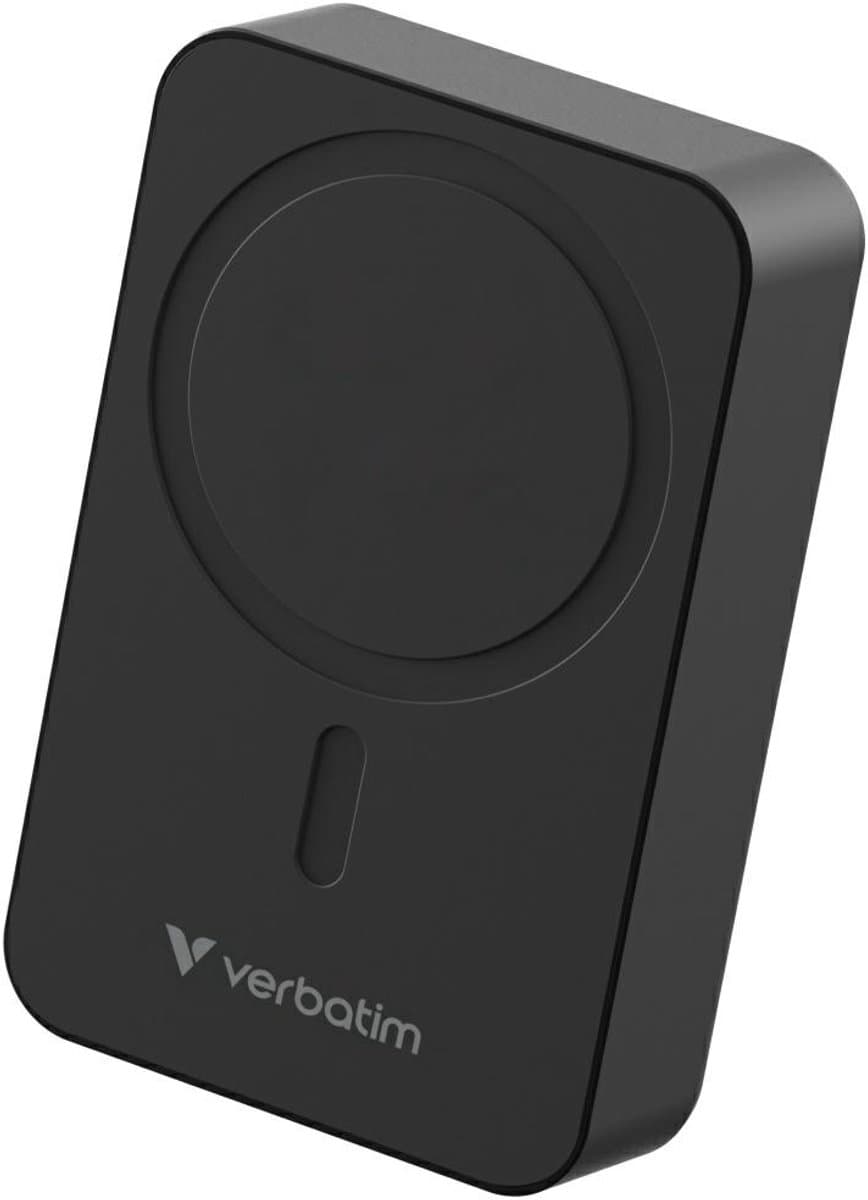 Verbatim Powerbank Charge N Go 20000Mah Voor Smartphones Draadloos Magnetisch
