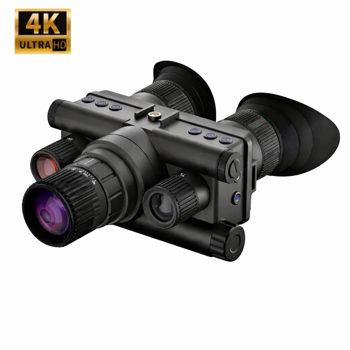 4K Nachtkijker met Infrarood - Digitale Night Vision Verrekijker - 600m Bereik - IP65 Waterdicht - Foto - Video - Oplaadbaar