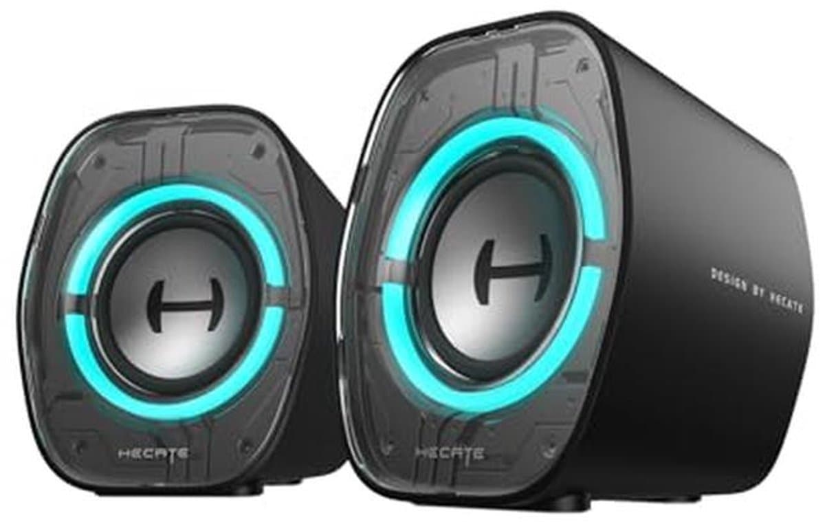 Desktop Computer Speakers met RGB Verlichting en Bluetooth - Gaming Speakers voor PC/PS5/Switch