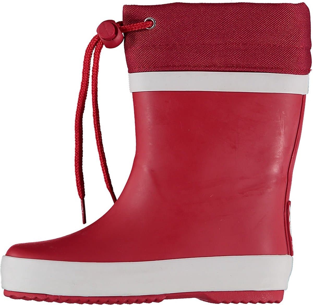 XQ - Regenlaarzen Kinderen - Fleece voering - Rood - Regenlaarzen met voering - Unisex - Maat 27/28