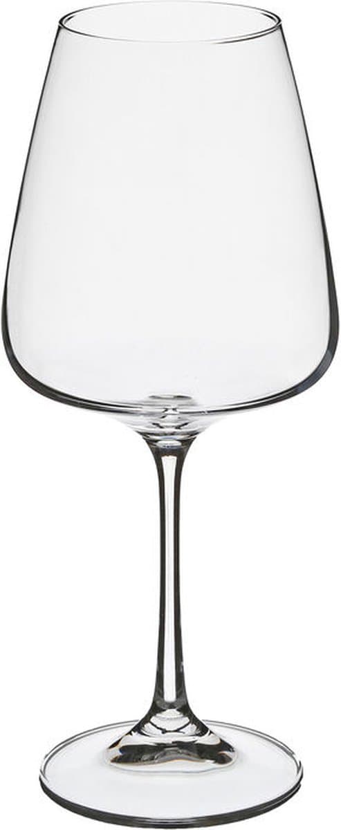 Secret de Gourmet Kristallen Roodwijnglas Set - 45 cl, Multi, Set van 6