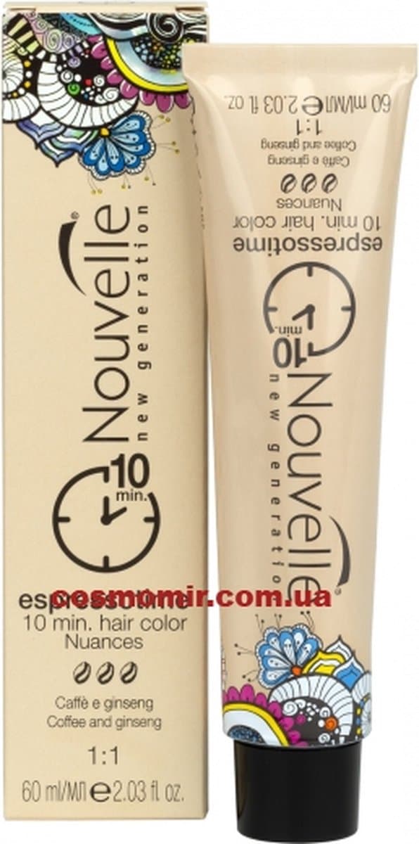 Nouvelle EspressoTime Hair Color 6.73 60 ml