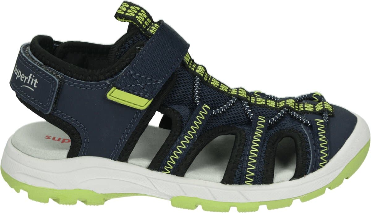 Superfit - 9030 - SandalenJongensKindersandalen - Kleur: Blauw - Maat: 33