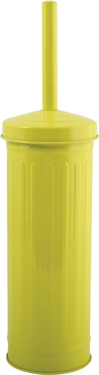 MSV Industrial Toilet/wc-borstel houder - metaal - appelgroen - 38 cm