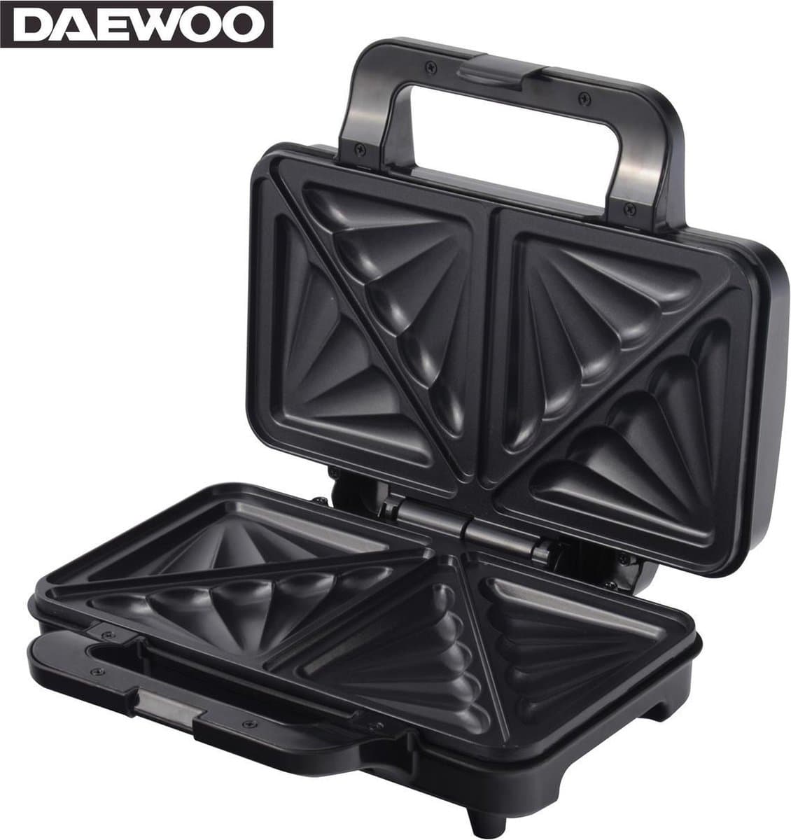 DAEWOO - Tosti apparaat - Tosti ijzer - Grill - Sandwich maker - 2 tosti's per baksessie