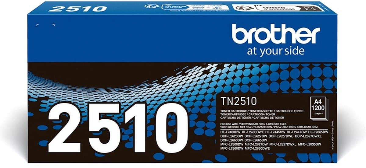Brother TN-2510 Toner Zwart