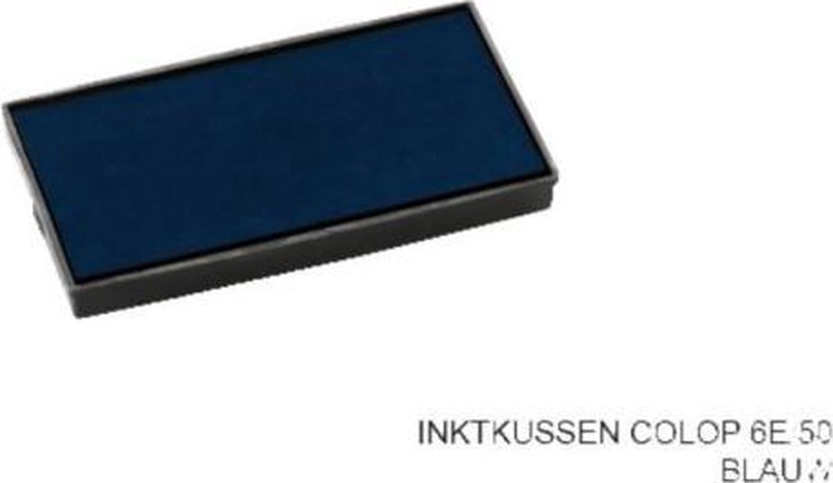 Stempelkussen Colop 6e 50 Blauw