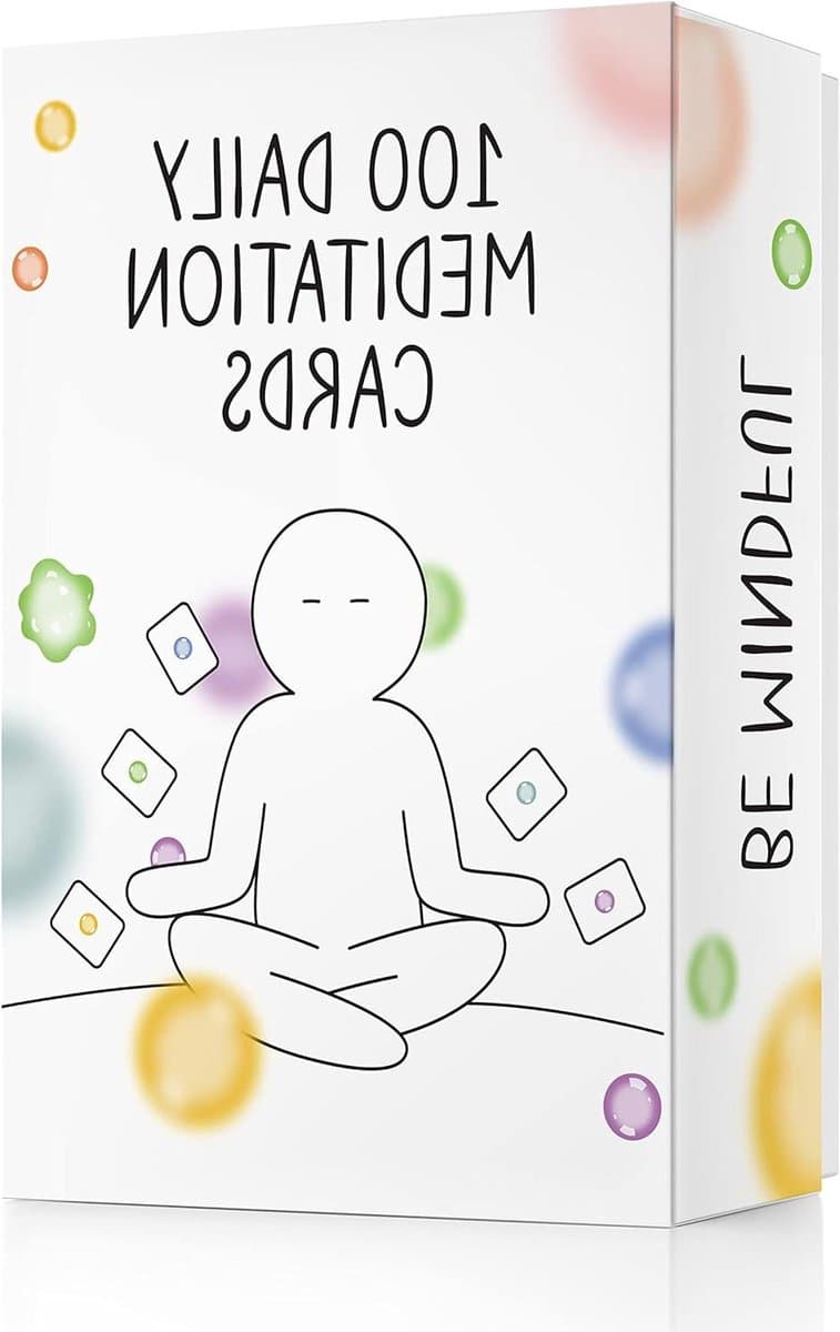 100 Dagelijkse Meditatiekaarten voor Angstverlichting en Ontspanning - Mindfulness voor Tieners en Volwassenen