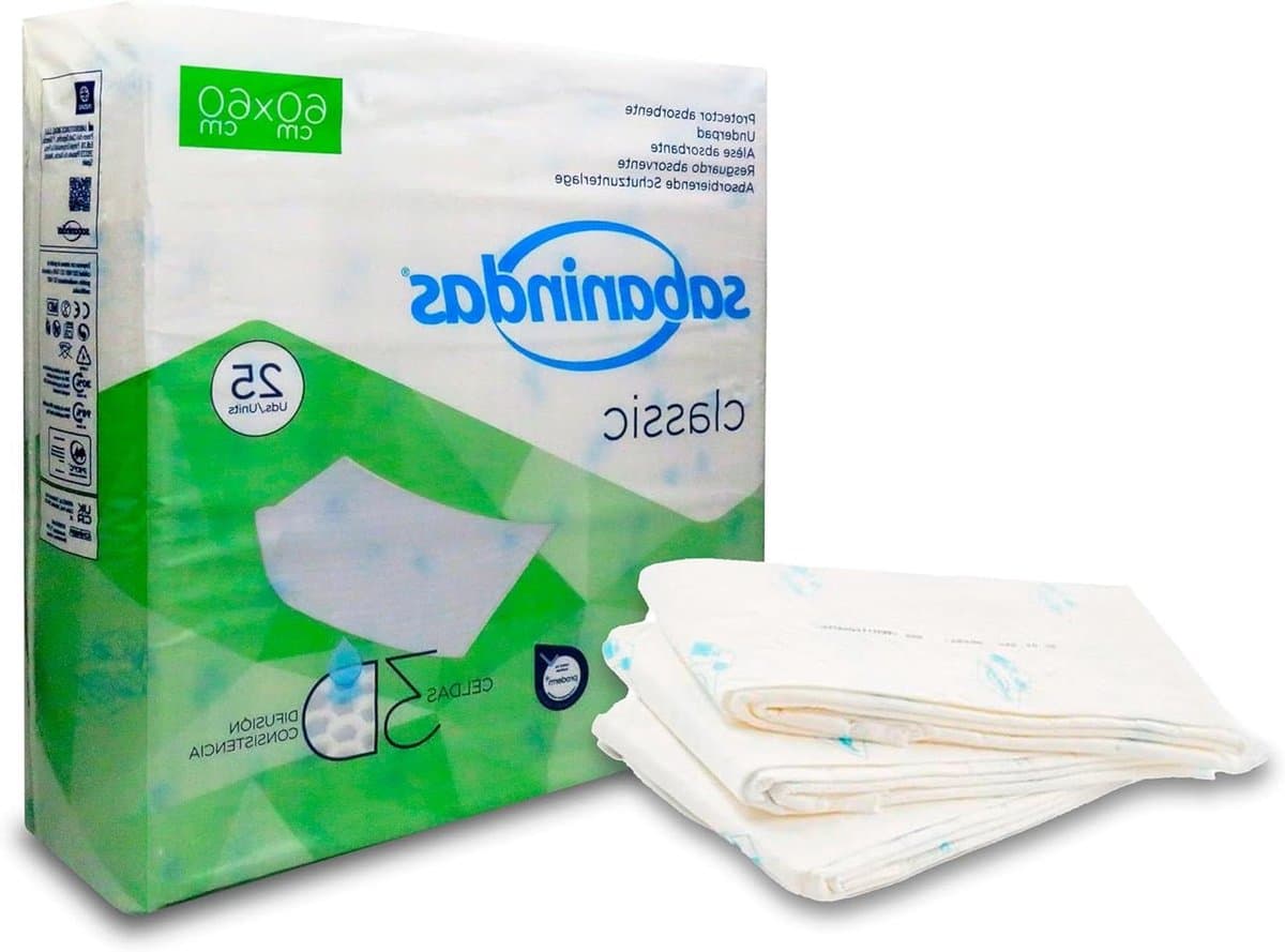 Incontinentie Onderleggers - Bedbeschermers Matjes - Bescherming Bed Meubels - Latexvrij Non-slip - 60 x 60 cm - Wit