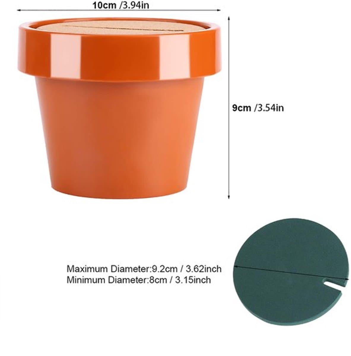 SPHProducts - Groene cactus onderzetters hittebestendig antislip