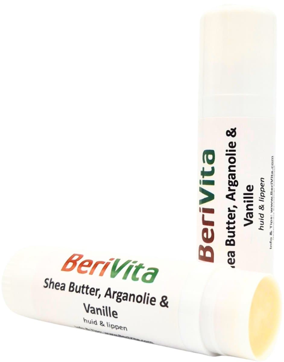 Lippenzalf Shea en Arganolie Stick 15ml - Lippenbalsem - Natuurlijk en Plantaardig
