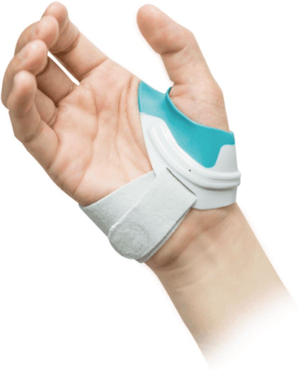 E-life – CMC Duimbrace – Ondersteuning voor duim bij artrose en overbelasting - L - Links - Wit