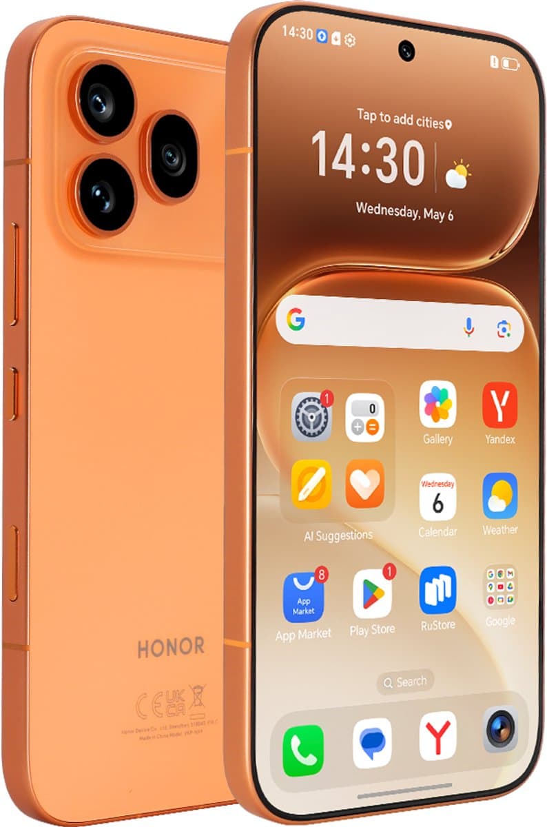 HONOR 600 Pro - 5G Smartphone - 12GB 512GB - 200MP Camera - 6.57" - Oranje