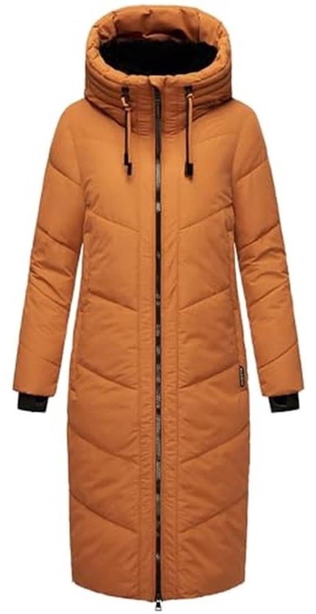 Dames Winterjas Gewatteerd Met Capuchon en Hoge Kraag - Warm en Stijlvol in Diverse Kleuren